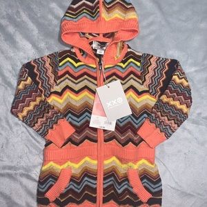 Girls Full ZIP Sweater Hoodie